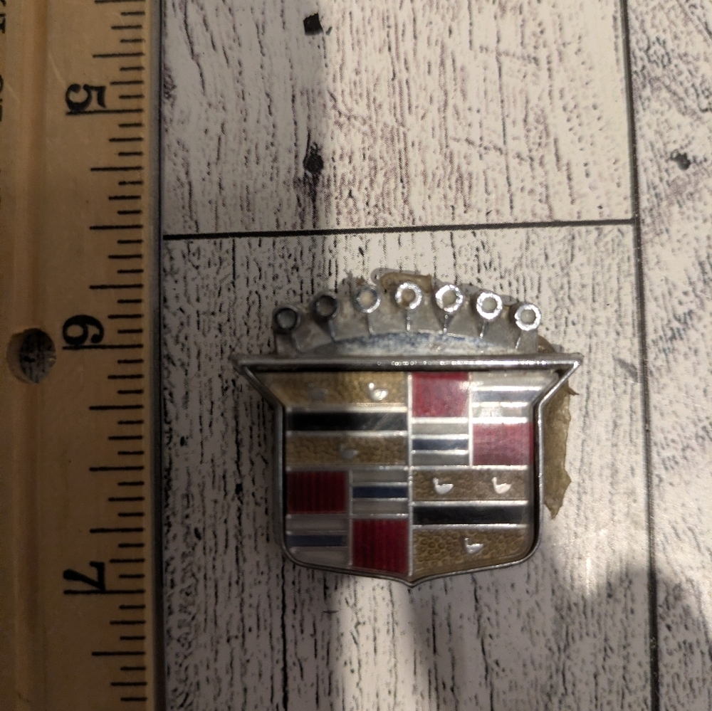 Cadillac Car Emblem - Multicolor